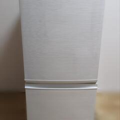 冷蔵庫 SHARP SJ-D14D-W 2018年製