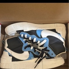 Sacai x Nike Blazer black blue 2...