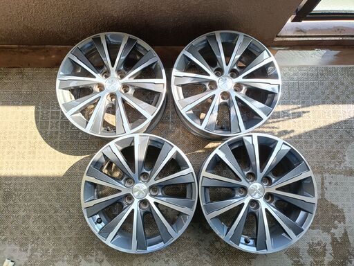 プジョー308SW （T9） 純正ホイール 4本セット7Jx16インチ (MOGU