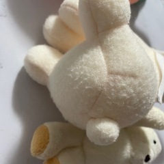 にんじん・うさぎ・くまのぬいぐるみの画像