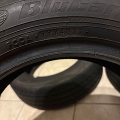 185/60R15 BluEarth 4本セット　製造年22年後半の画像