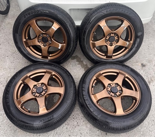 FINALIST FZ-S5 15インチホイールタイヤセット　タイヤサイズ195/60R15