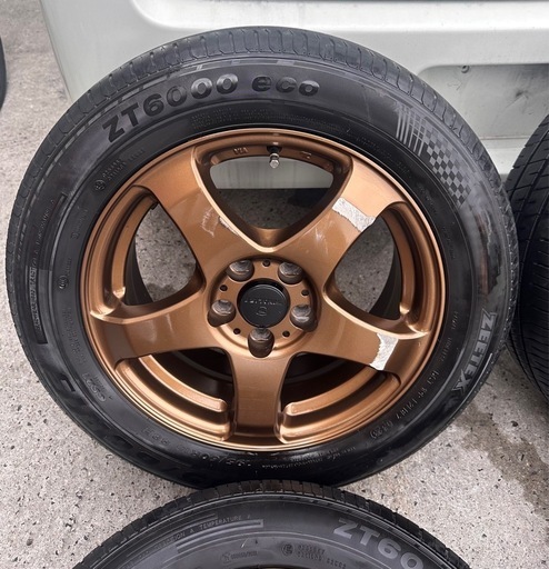 FINALIST FZ-S5 15インチホイールタイヤセット　タイヤサイズ195/60R15