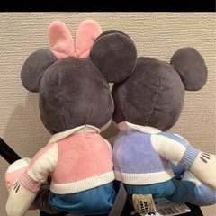 ミッキー&ミニーのぬいぐるみの画像