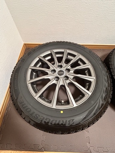 スタッドレスタイヤ&ホイール 4本セット 195/65R16