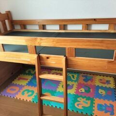 木製ロフトベット