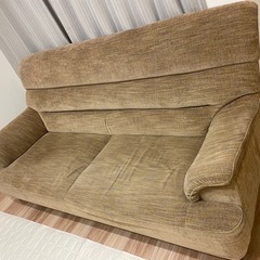 ３人掛けソファー『オットマン付き』の画像