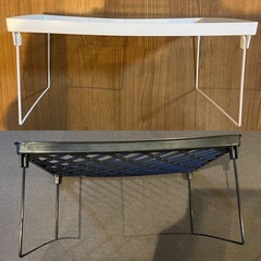 【中古】折り畳みラック各種　白/黒