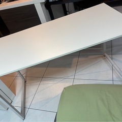 パソコンデスク　120×60cm ホワイト
