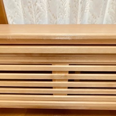 木製　ナチュラル　180　テレビボード　収納　の画像
