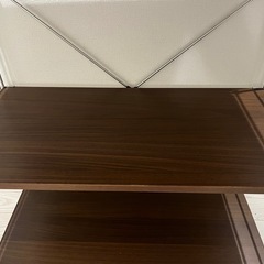 無印良品　ステンレスユニットシェルフ　ワイド　小の画像