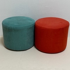 丸椅子×2 スツール