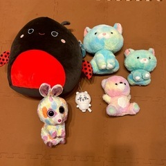 ぬいぐるみまとめて！