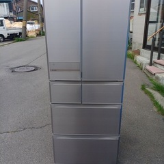 アース万代店　三菱　6ドア冷凍冷蔵庫　470L　MR-JX47L...