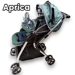 おしゃれ×快適✨　Aprica アップリカ　ベビーカー オプティ...