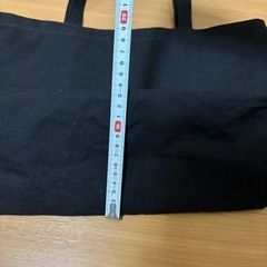 【値下げ】DEAN & DELUCA ブラック トートバッグの画像