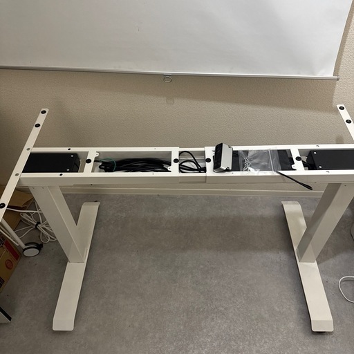 FLEXISPOT スタンディングデスク 電動式昇降デスク EJ2 (EJ2W-1.0, 天板なし)