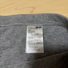 UNIQLO グレー コットン混紡 レギンス
の画像