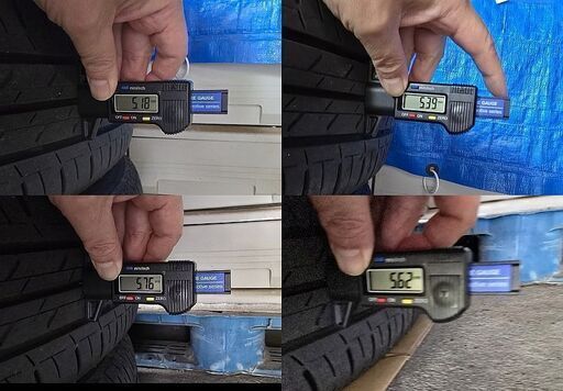 日産純正ホイール タイヤ 15インチ 4本セット 5穴 114.3 +45 195/65R15
