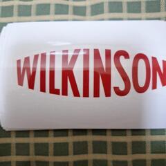 景品物WILKINSON.透明ステッカー赤、黒、計10枚の画像