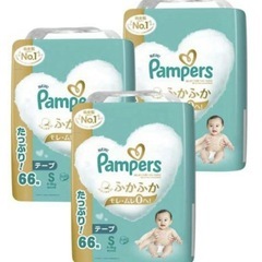 新品未開封　Pampersはじめての肌へのいちばん　テープ Ｓ　...