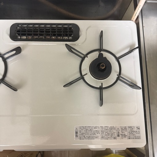 リンナイ ガスコンロ ガステーブル 幅約60cm 片面焼グリル プッシュ点火 左強火力 都市ガス用 ベージュ KG67BEL/13A