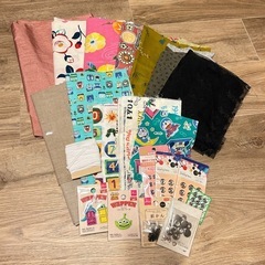 はぎれ、手芸用品まとめて