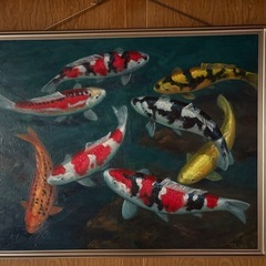 油絵　