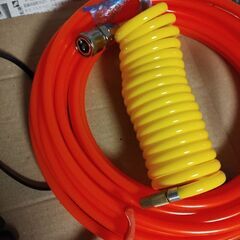 DC１２V電源エアー コンプレッサー 安定化電源付きの画像
