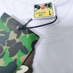 ア ベイシング エイプ    L  Tシャツ   ホワイトの画像