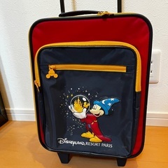 Disneyland Paris レトロ キャリーケースの画像