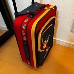 Disneyland Paris レトロ キャリーケースの画像