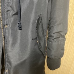 NICE CLAP モッズコート　黒の画像