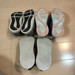値下げしました！ナイキ2足16センチ、LoveMelody17センチ　3点セットの画像