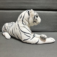 ホワイトタイガー BIGぬいぐるみ サイズ 全長 約 55cm インテリアの画像