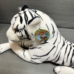 ホワイトタイガー BIGぬいぐるみ サイズ 全長 約 55cm インテリアの画像