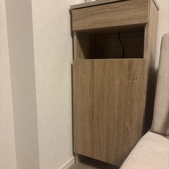 ルーター収納ボックス　電話台　Wi-Fiラックの画像