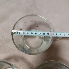 【3個セット】耐熱ボウル 電子レンジ対応 ガラスボウル ガラスコップの画像