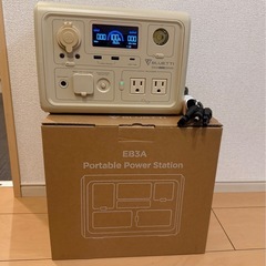 【中古】ポータブル電源 BLUETTI EB3A ACは動作確認...