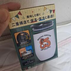 トムとジェリー　フタ付きサーモタンブラー　白の画像