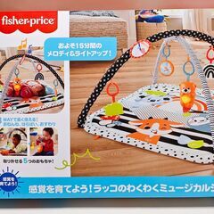 フィッシャープライス 感覚を育てよう! ラッコのわくわくミュージカルジムの画像