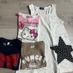 女の子110cm夏服の画像
