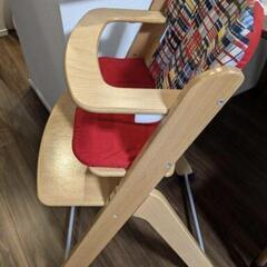 ハイチェア　ミキハウスの画像