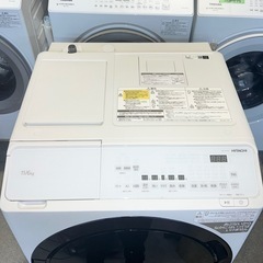 ⭐️HITACHI⭐️ドラム式洗濯乾燥機　2021年 11kg 乾燥6kg 美品　大阪市近郊配送無料の画像