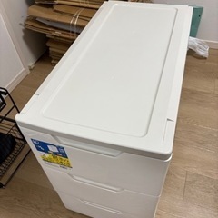 収納ケース　衣装ケース　3段