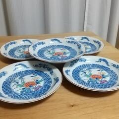 陶器皿 5枚セットの画像
