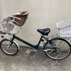 子乗せ 非電動 自転車　前乗せ