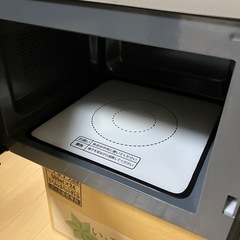 電子レンジ フラット 18L レンジ 単機能電子レンジの画像