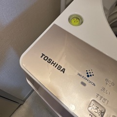 TOSHIBA洗濯機の画像