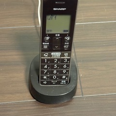 SHARP コードレス電話機の画像